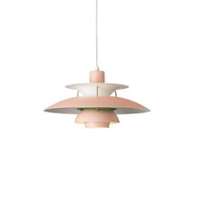 Load image into Gallery viewer, Pink Oriental Colour Pendant Light
