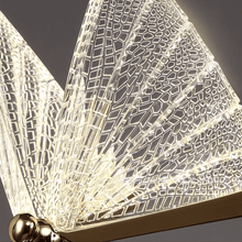 Load image into Gallery viewer, Close-up of Butterfly Pendant Light&#39;s wings
