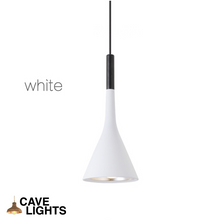 Load image into Gallery viewer, Close-up of White Nordic Hanging Pendant Light
