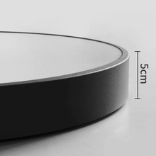 Load image into Gallery viewer, Black Ultra-Thin LED Ceiling Light measurements
