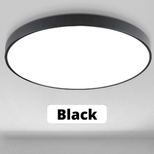 Load image into Gallery viewer, Black Ultra-Thin LED Ceiling Light
