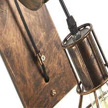 Load image into Gallery viewer, Close-up of Vintage Rusted Wall Light
