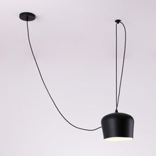 Load image into Gallery viewer, Modern Studio Pendant Light hanging from ceiling
